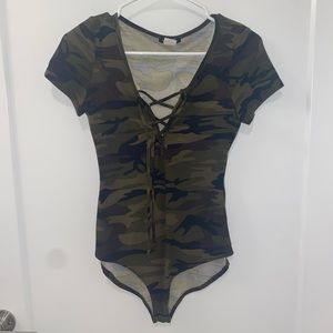 FASHION NOVA CAMO BODYSUIT